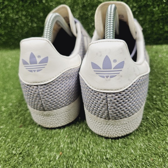 adidas gazelle silver green womens Adidas Orignal Gazelle Primeknit Onix/Chalk White